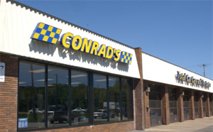 Conrad's Tire Express & Total Car Care Strongsville, OH located on Pearl Road
