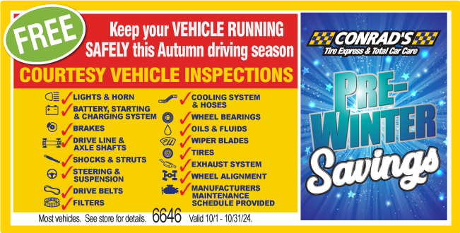 FREE Courtesy Vehicle Inspection