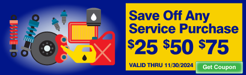 Save off any service purchase