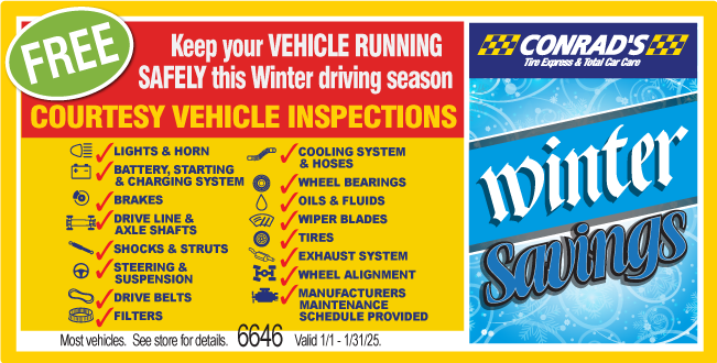 FREE Courtesy Vehicle Inspection