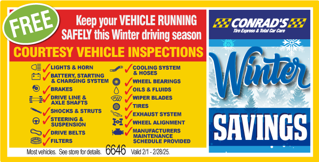 FREE Courtesy Vehicle Inspection