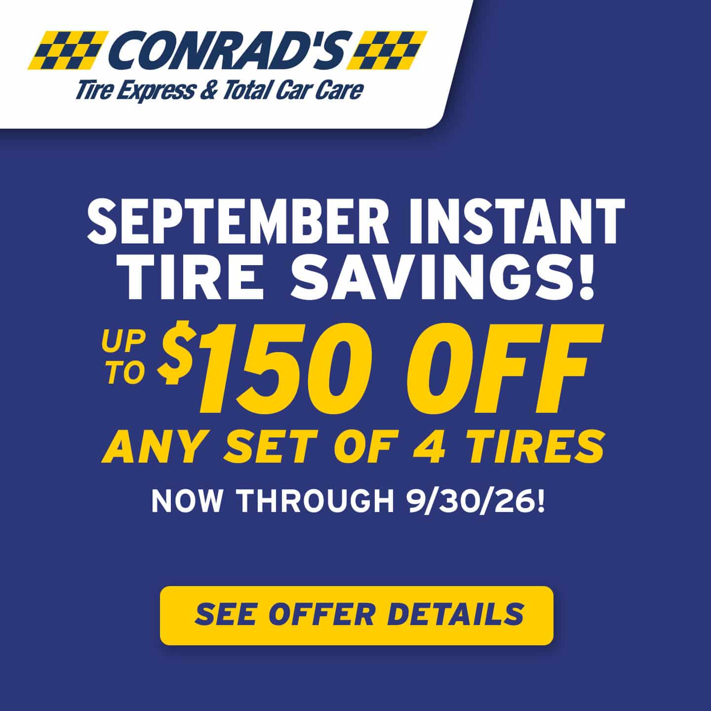 Conrad's Tire Express & Total Car Care